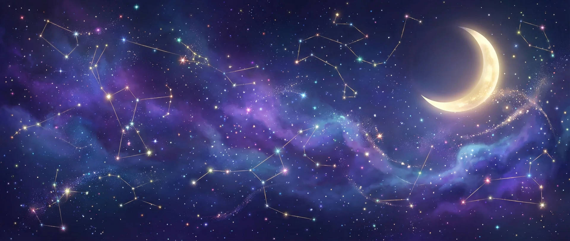 星空背景 - 騒逼网 | 每日星座运势与塔罗占卜